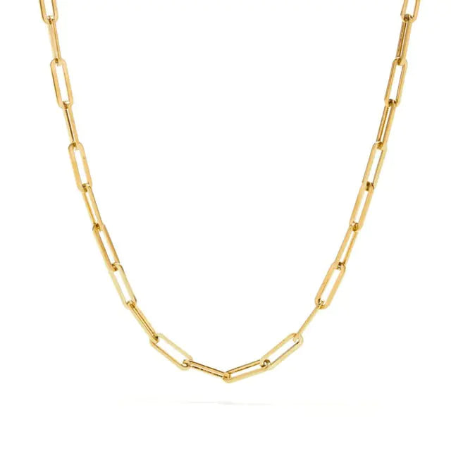 Classic Gold Rope Necklace